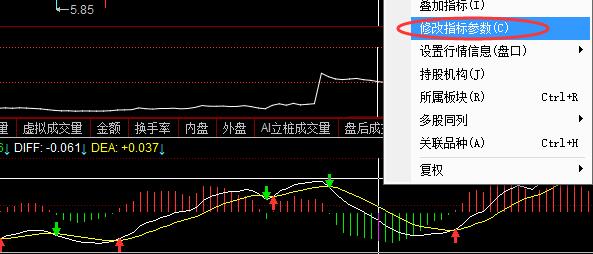 macd指數具體設置步驟